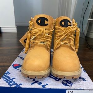 Champion x Timberland Boots